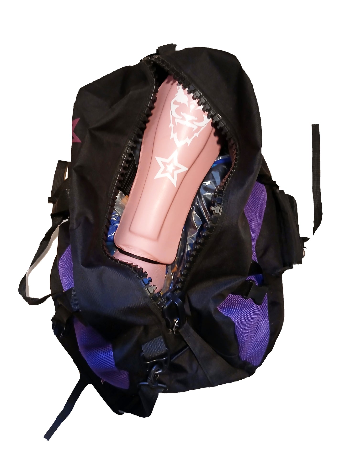 Purple Phantom Gym Bag