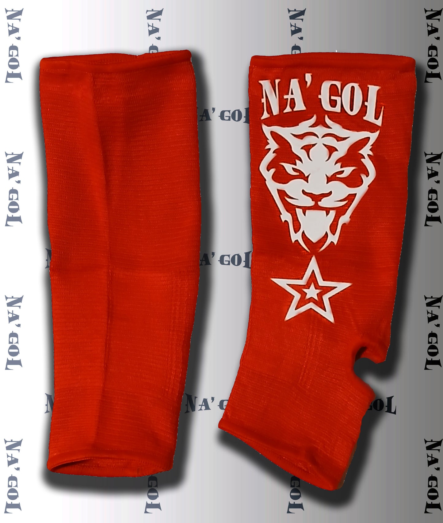 Muay Thai Ankle Guards- Red