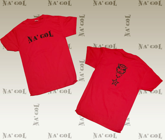 100% cotton with Na'Gol print on the front and Star Tiger on the back.